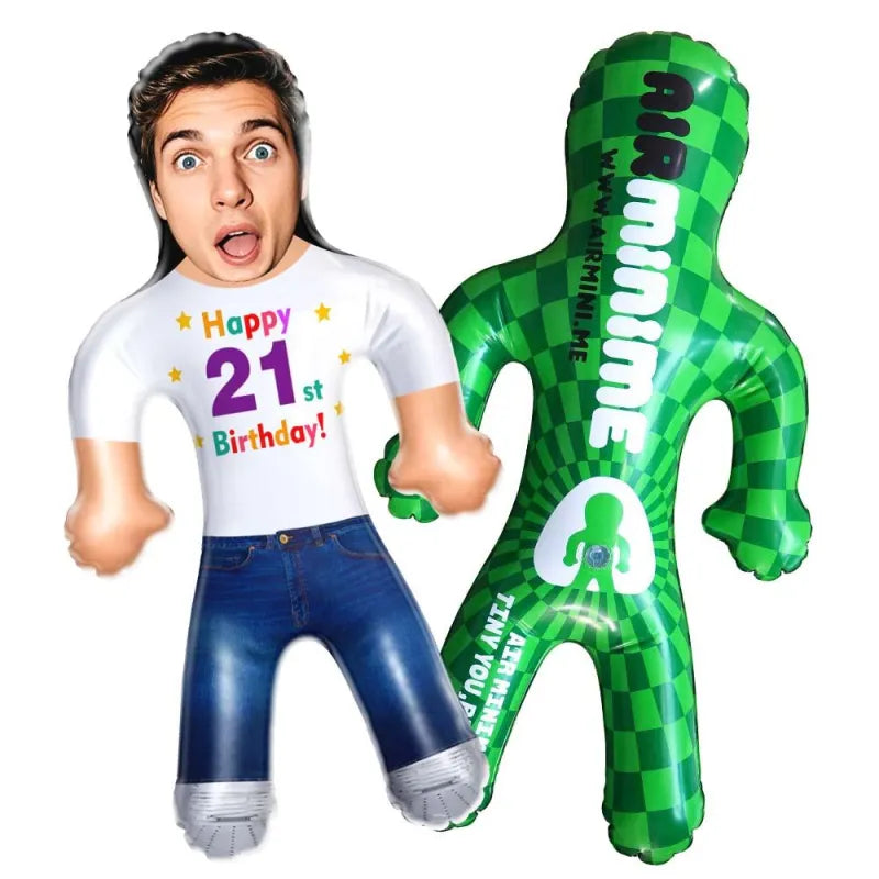 Personalizowana nadmuchiwana figurka na urodziny, prezent na imprezę