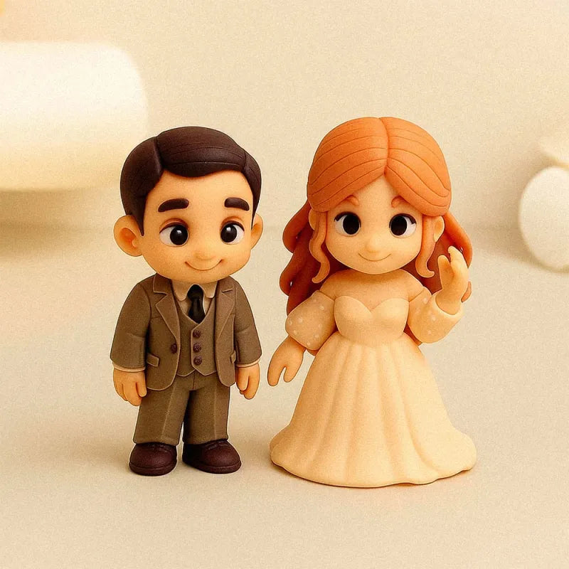 Figurka personalizowana 3D na biurko z Twoim zdjęciem, prezent na urodziny