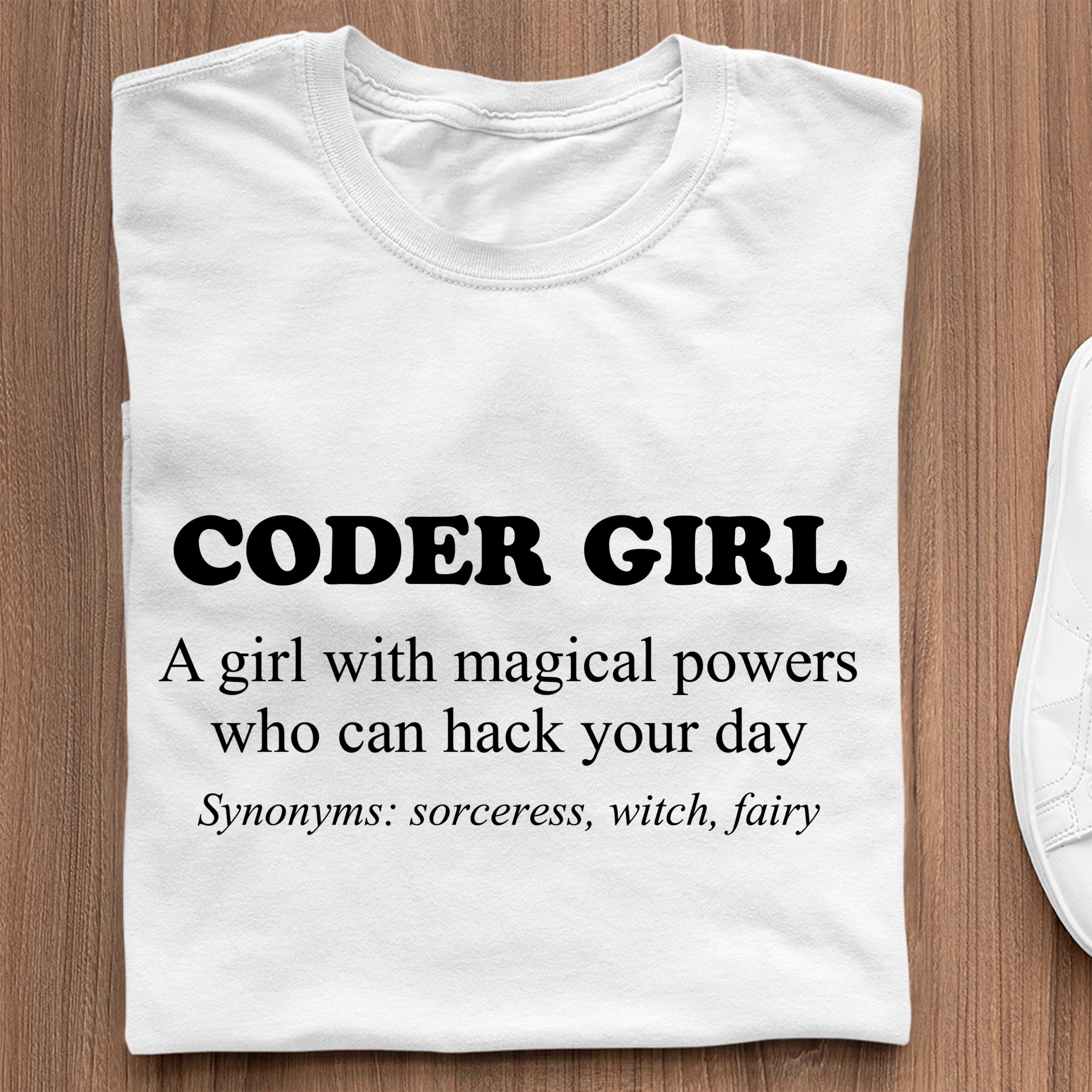 Prezent Dla Informatyka Programisty Koszulka Coder Girl