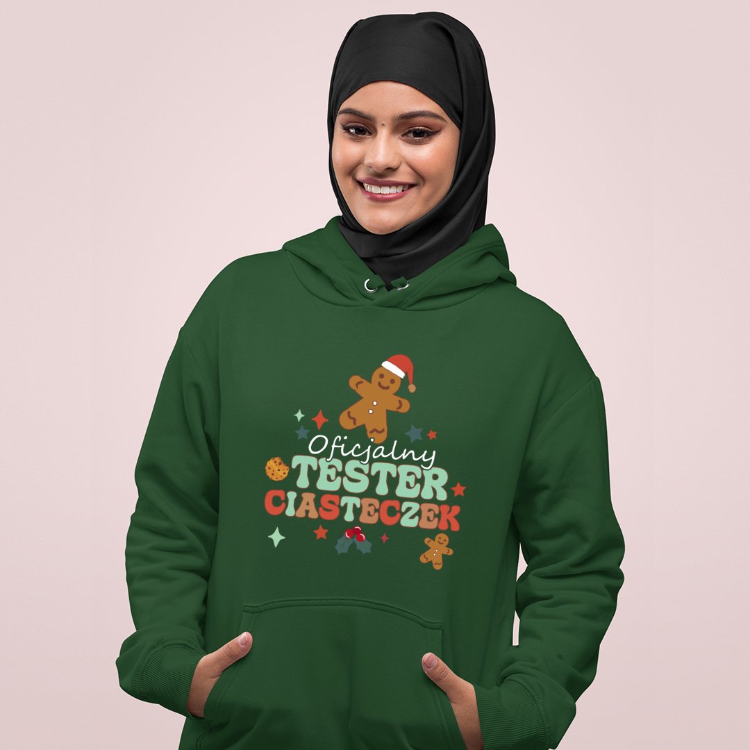 Bluza z kapturem Oficjalny Tester Ciasteczek
