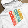 Bluza z kapturem Ride Bicycle Retro