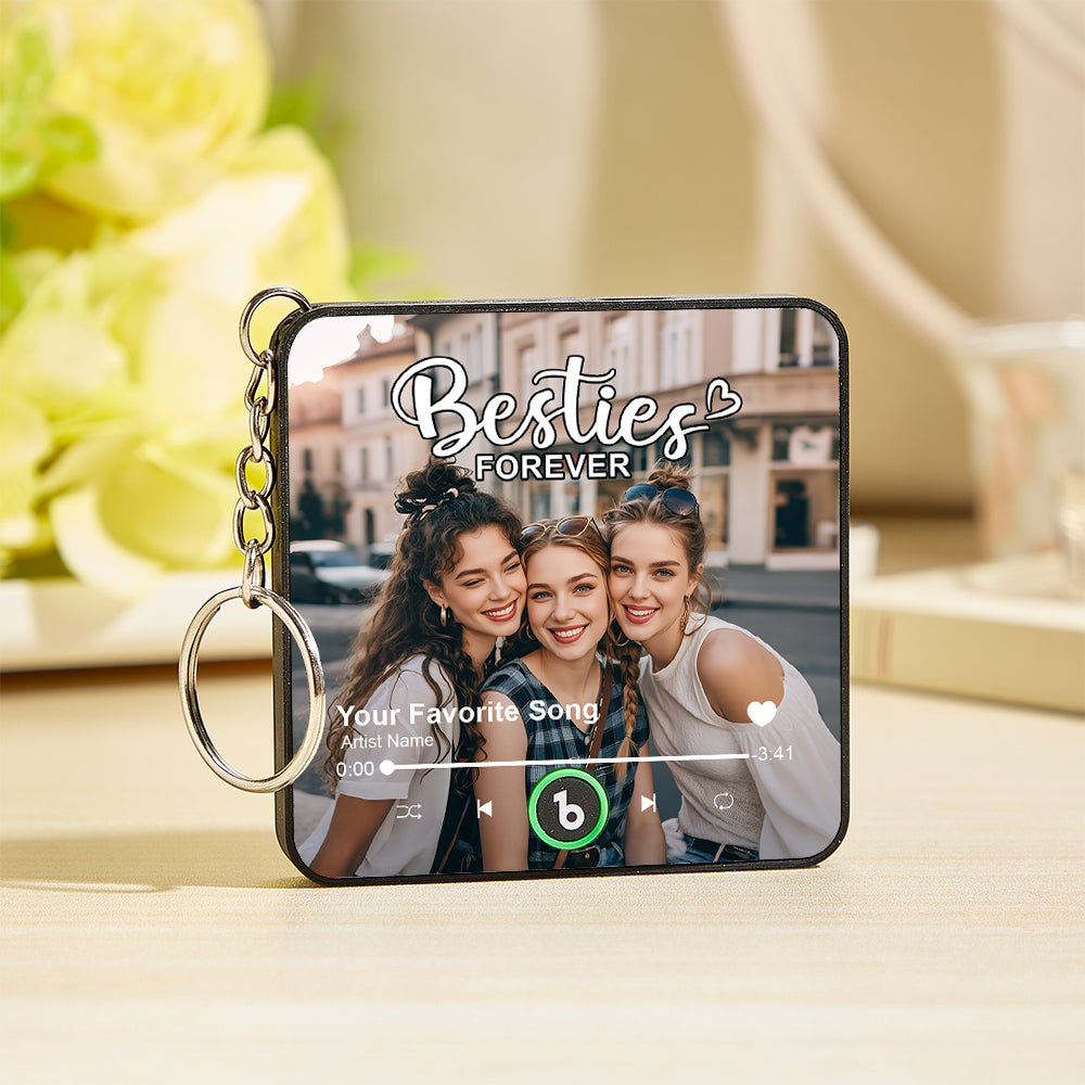 Muzyczny magnes z personalizowanym zdjęciem