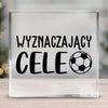 Pamiątki Piłkarskie Szkło kwadratowe Wyznaczający cele