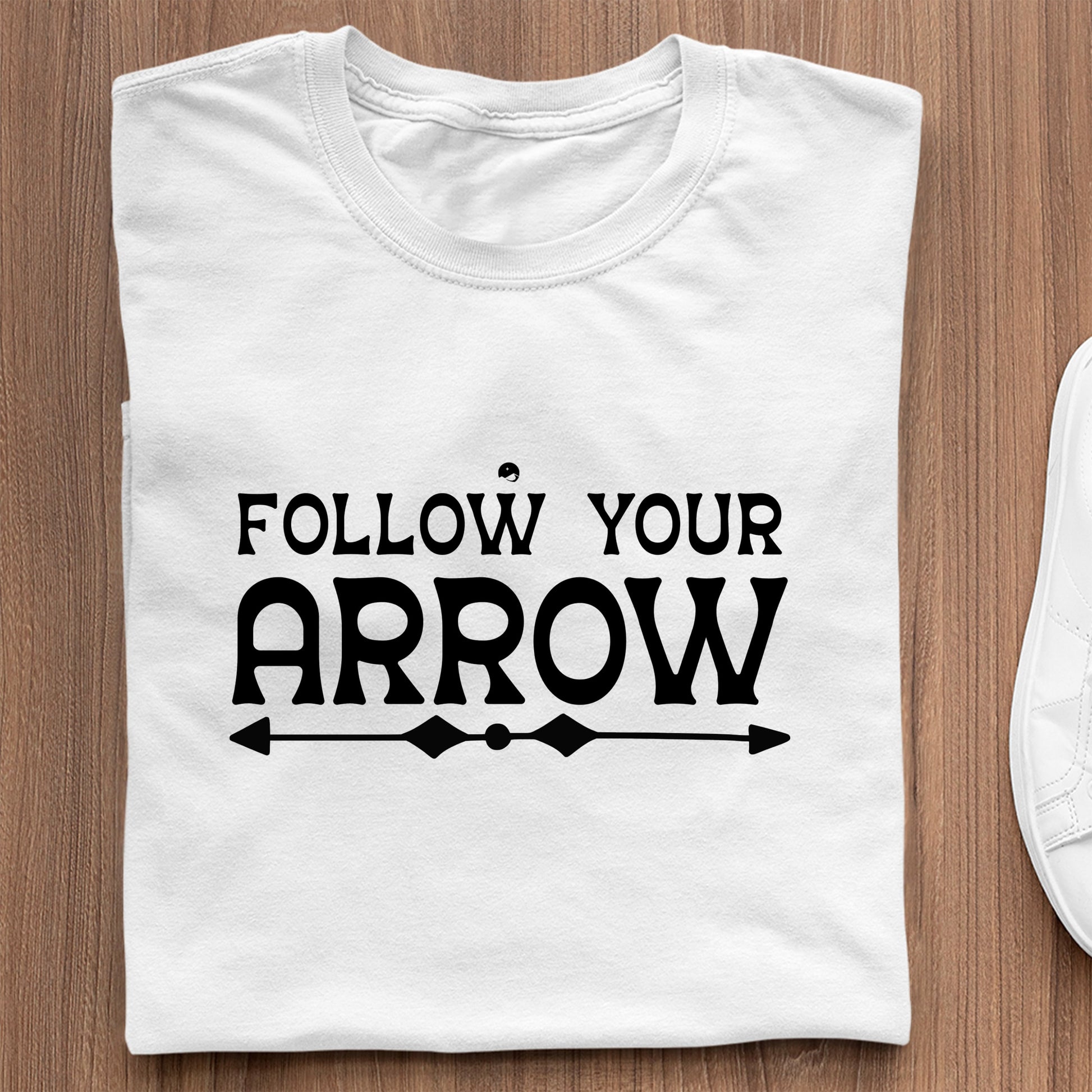 Koszulki Męskie Z Napisami Follow Your Arrow