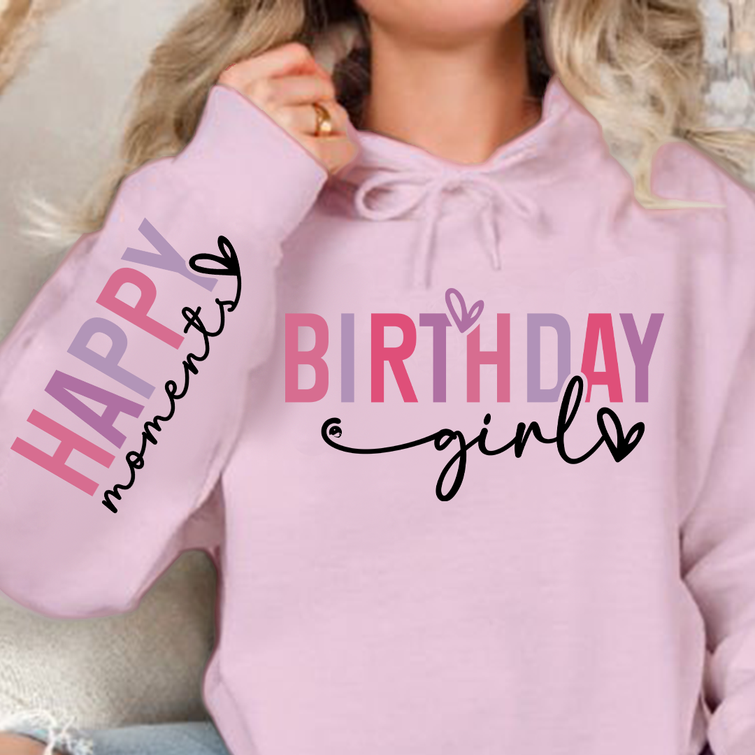 Bluza z kapturem Birthday girl