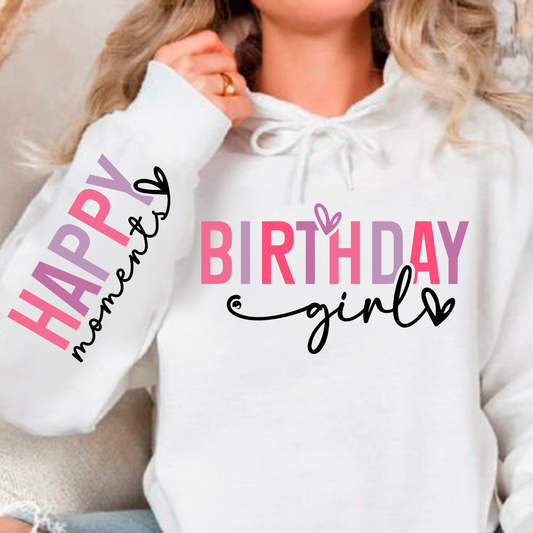 Bluza z kapturem Birthday girl