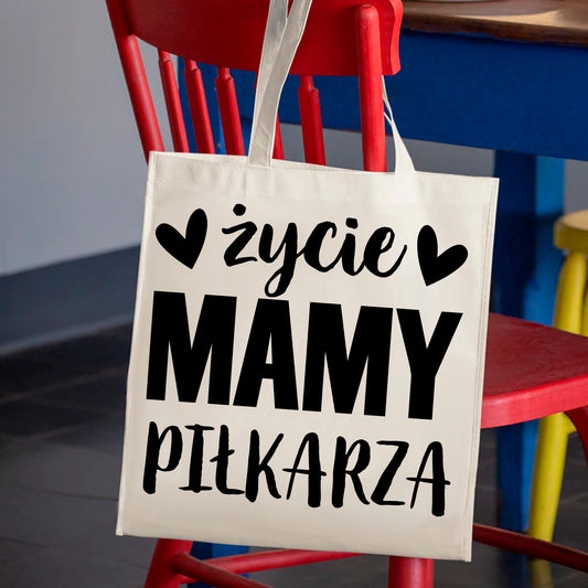 Torby Piłkarskie Dla Dzieci Torba Życie mamy piłkarza