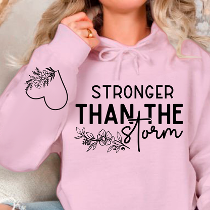 Bluza z kapturem Stronger Than The Storm