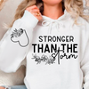 Bluza z kapturem Stronger Than The Storm