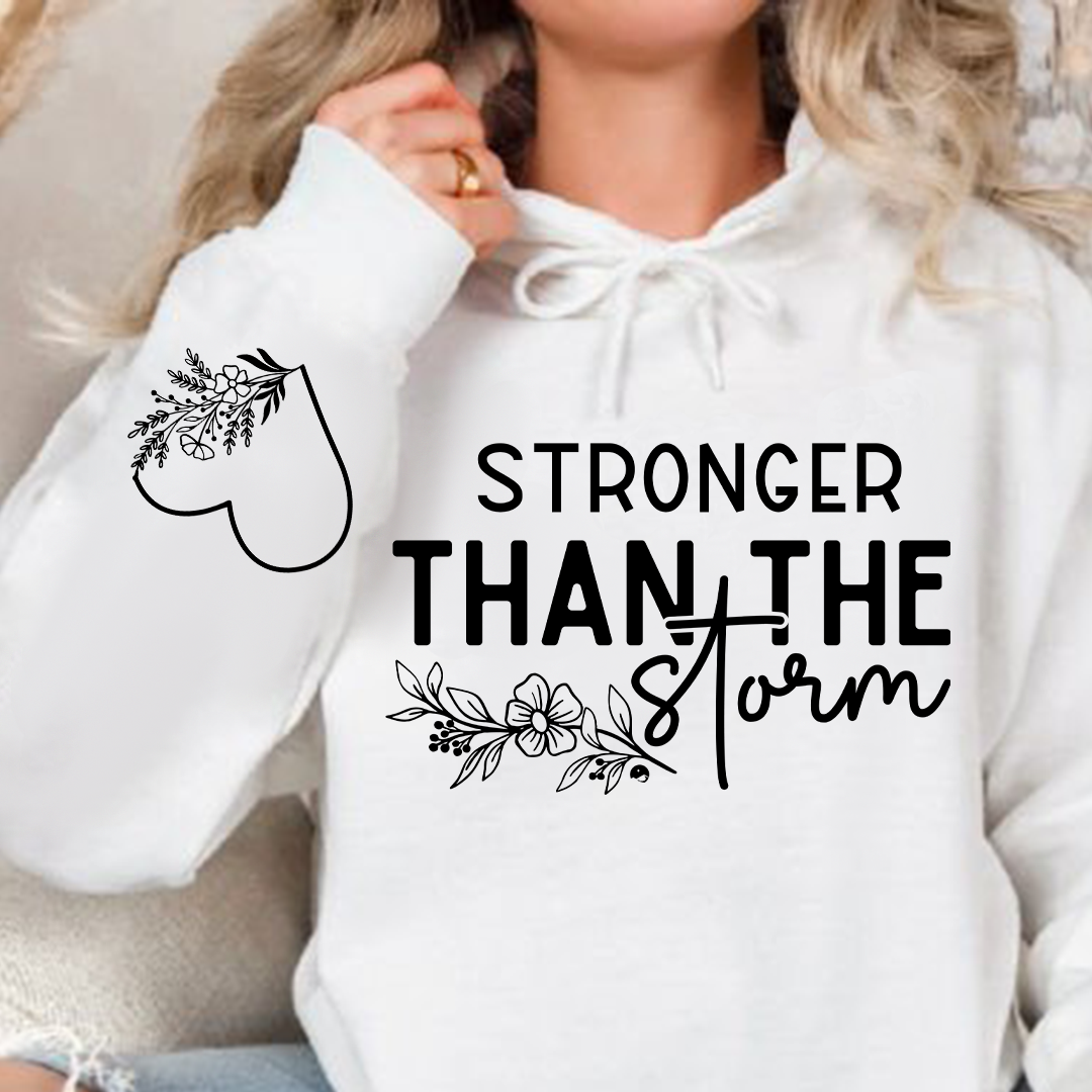 Bluza z kapturem Stronger Than The Storm