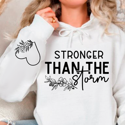 Bluza z kapturem Stronger Than The Storm
