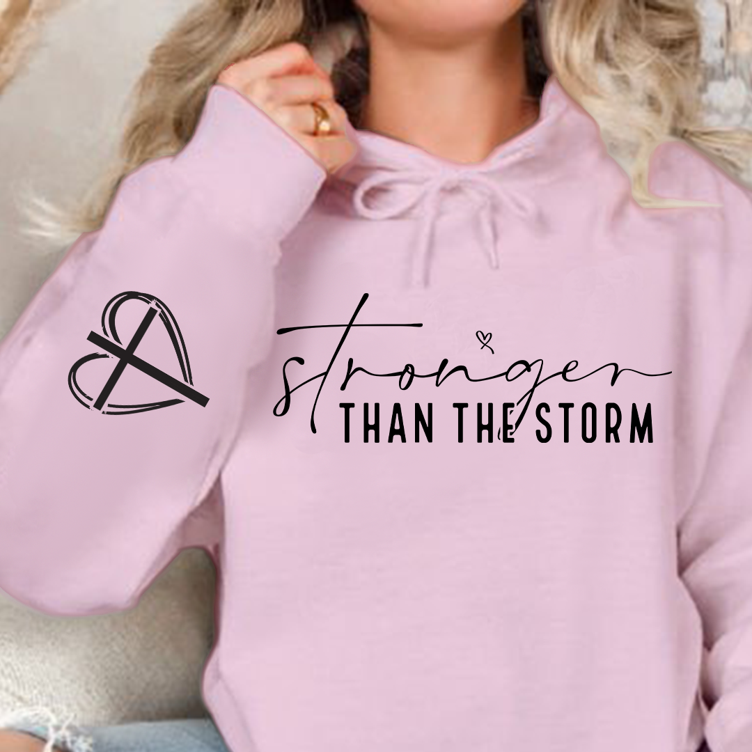 Bluza z kapturem Stronger Than The Storm