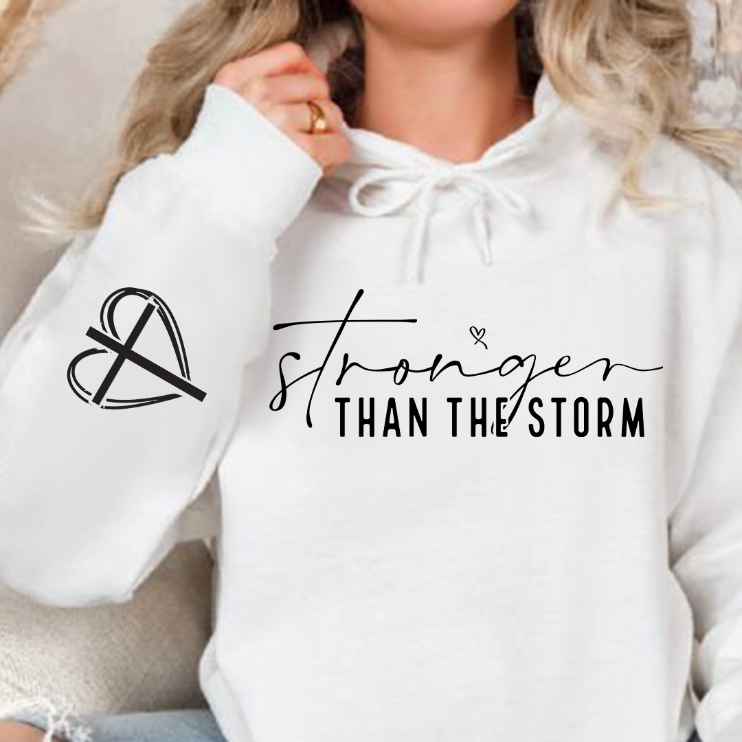 Bluza z kapturem Stronger Than The Storm