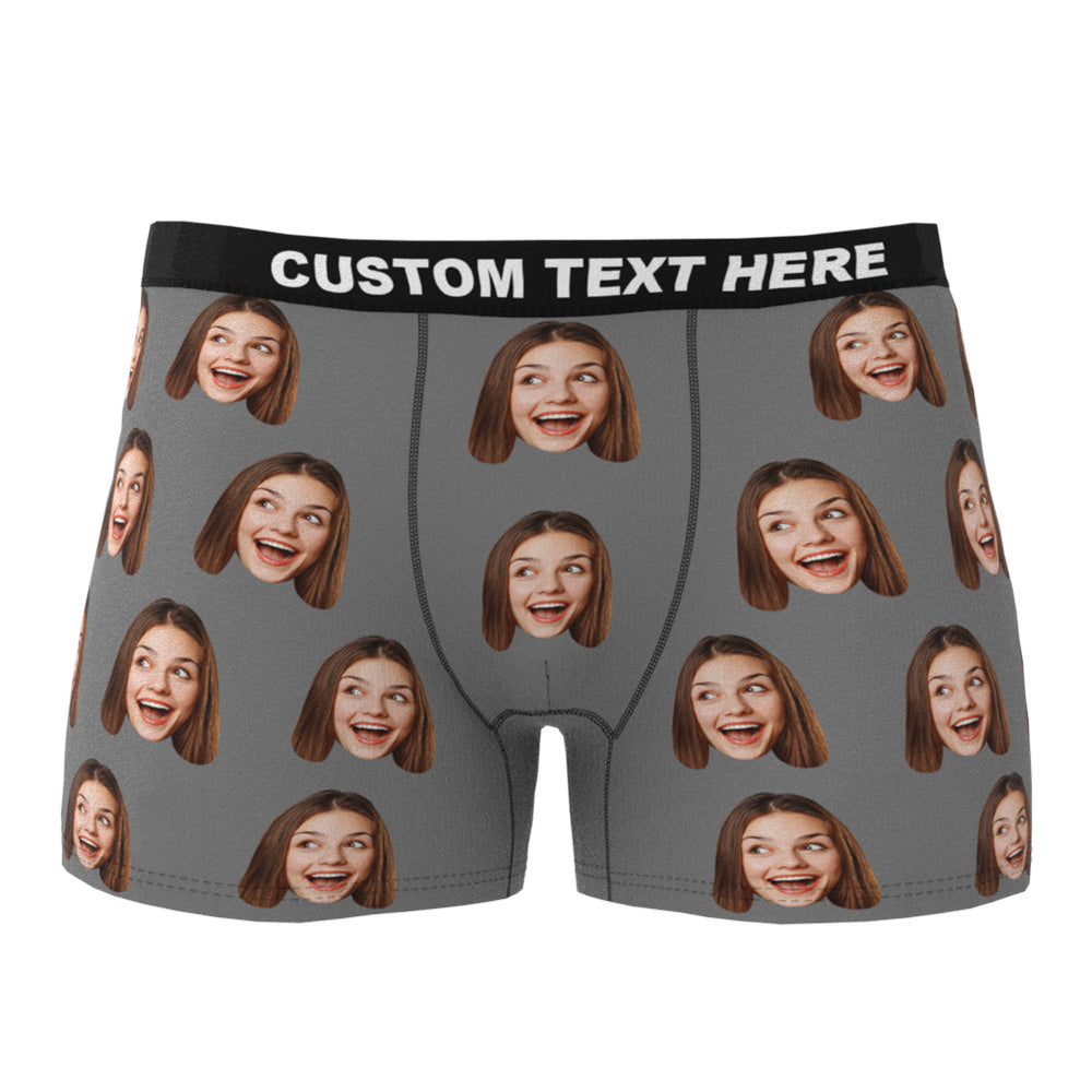 Personalizowane bokserki męskie z własnym zdjęciem na prezent dla niego