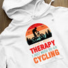 Bluza z kapturem I Don't Need Therapy I Just Need To Go Cycling