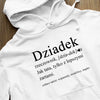 Bluza z kapturem Dziadek Rzeczownik, Dzia-dek