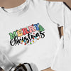 Bluza Unisex Merry Christmas Retro Christmas Doodle Dots