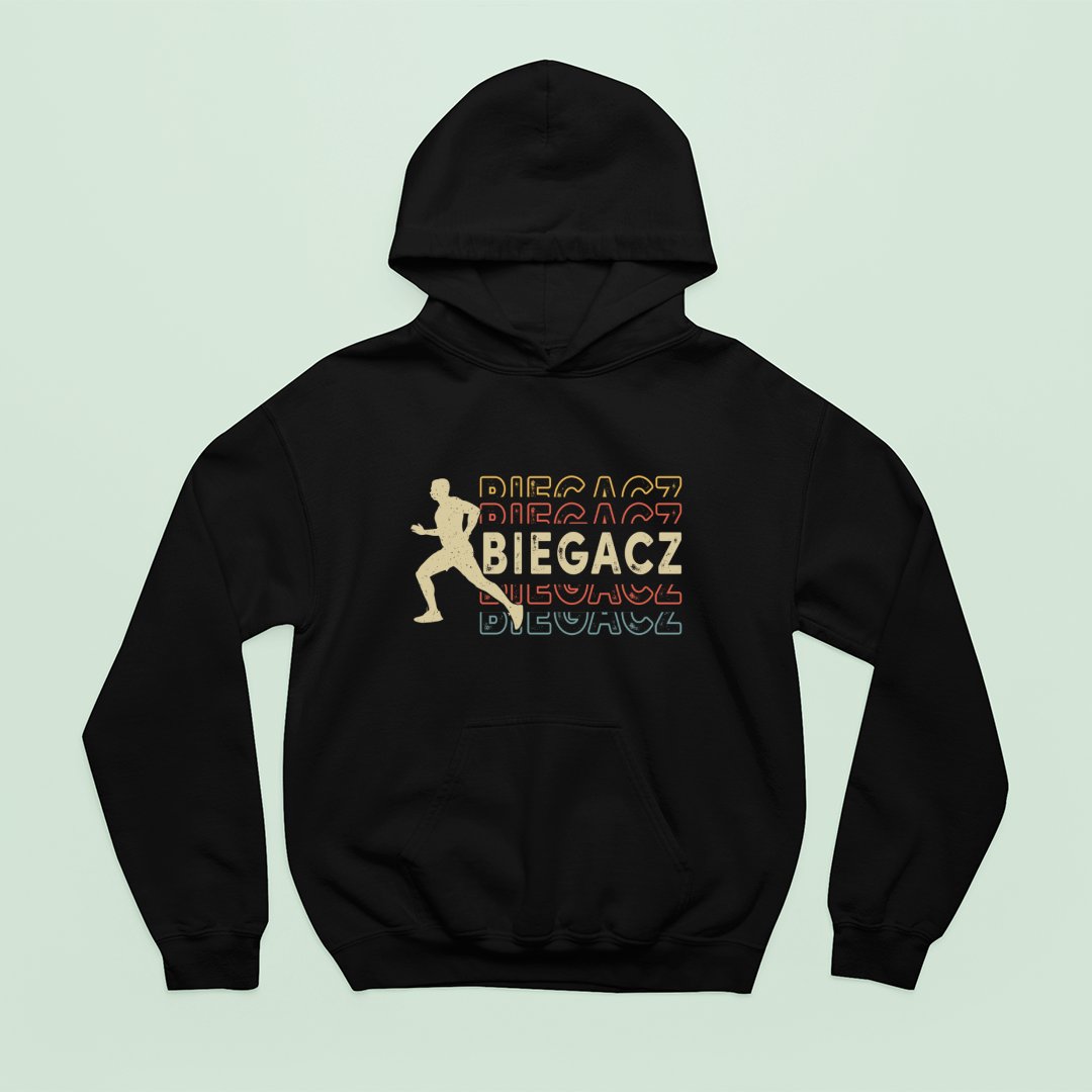 Bluza z kapturem Biegacz