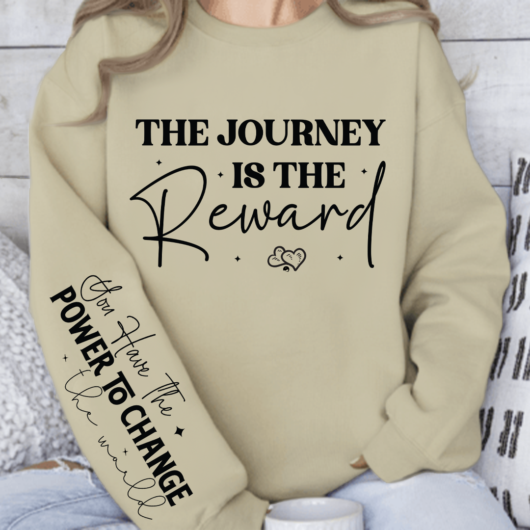 Bluza Unisex The journey is the reward