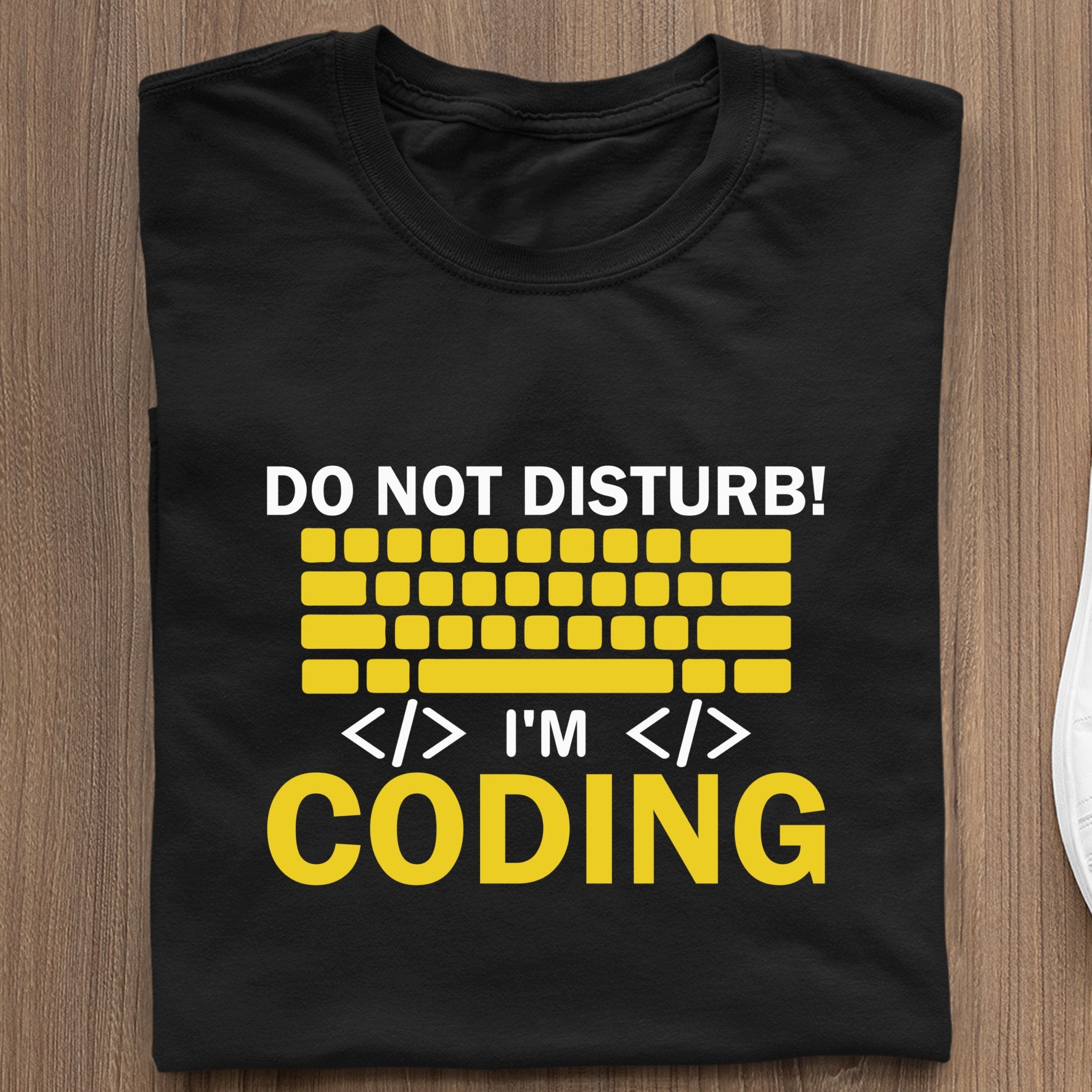 Praktyczny Prezent Dla Programisty Koszulka Do Not Disturb I'm Coding