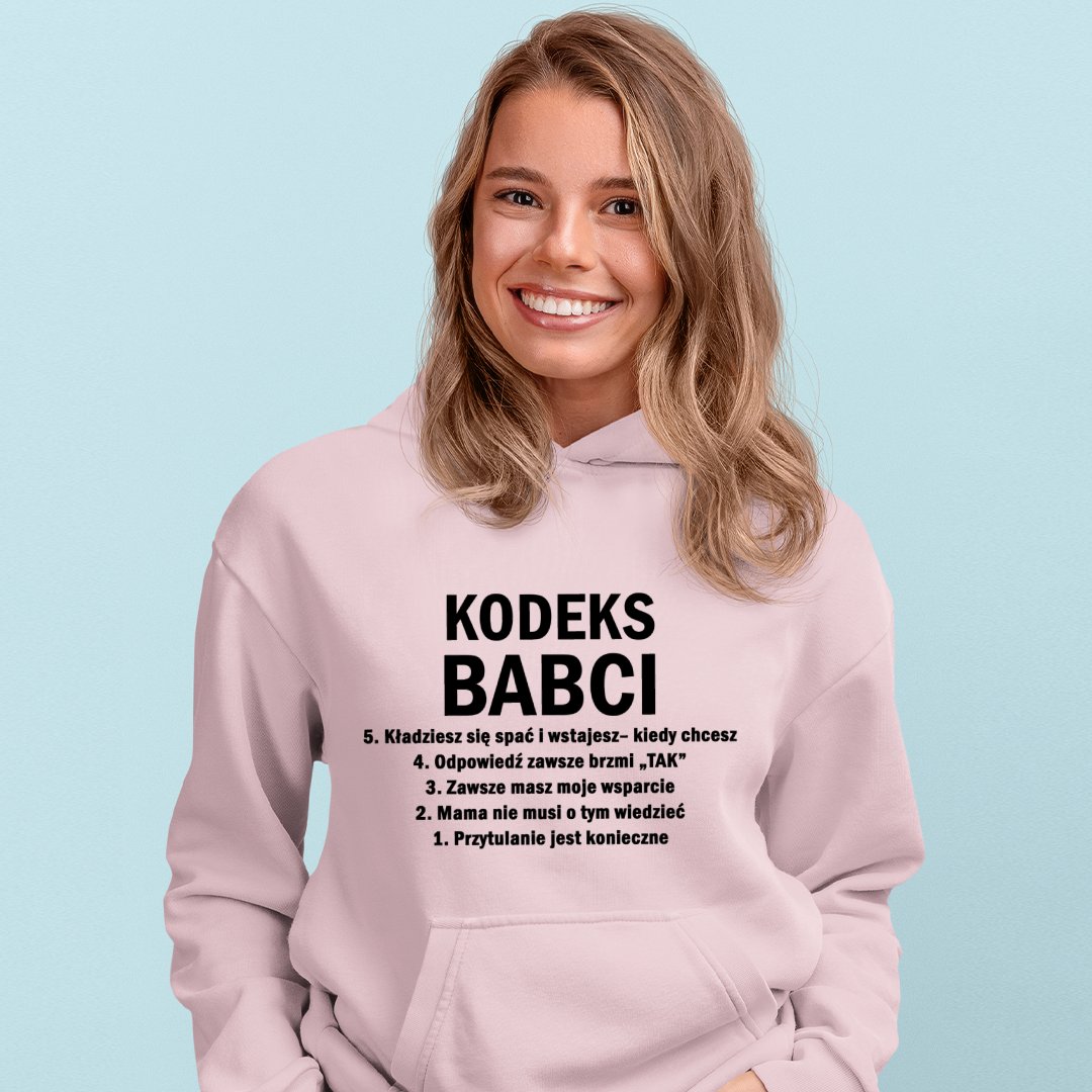 Bluza z kapturem Kodeks Babci