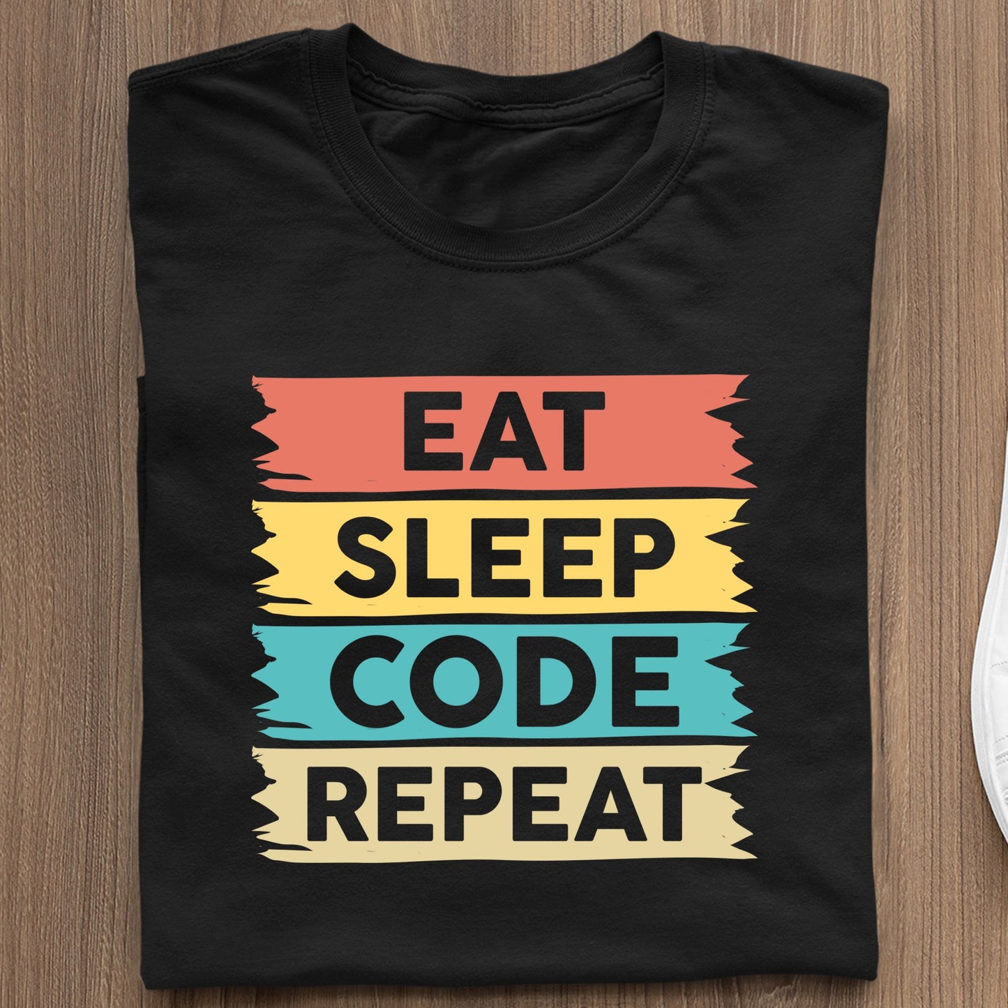 Koszulka Eat Sleep Code Repeat
