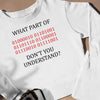 Gadżety Dla Programistów Bluza Unisex What Part Of Don't You Understand