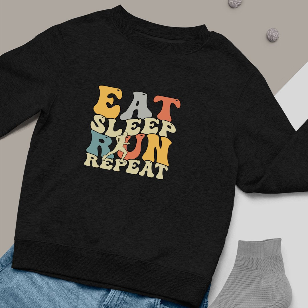 Bluza Unisex Eat, Sleep, Run, Repeat