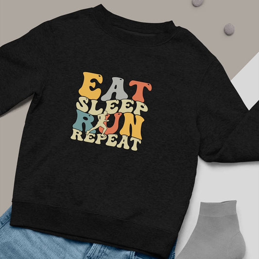 Bluza Unisex Eat, Sleep, Run, Repeat