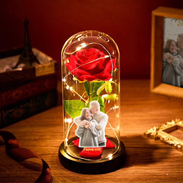 Lampa na Dzień Babci - prezent dla babci z personalizowanym zdjęciem