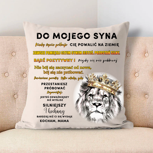 Poszewka "Do mojego syna"
