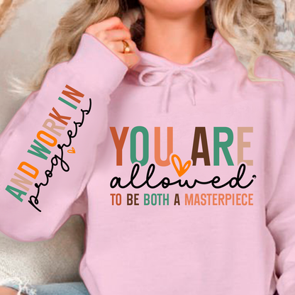 Bluza z kapturem You are allowed