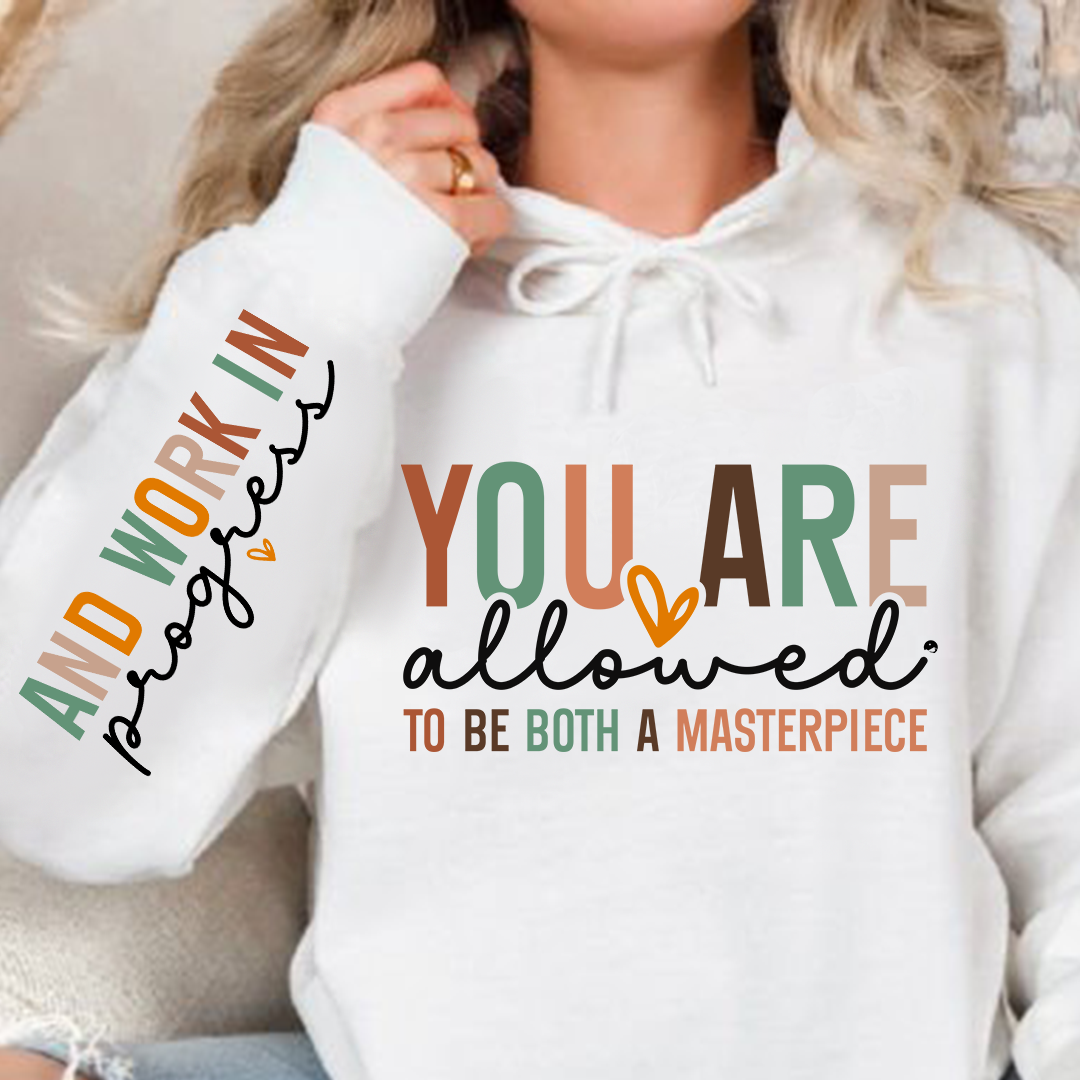 Bluza z kapturem You are allowed 