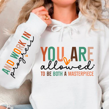 Bluza z kapturem You are allowed 