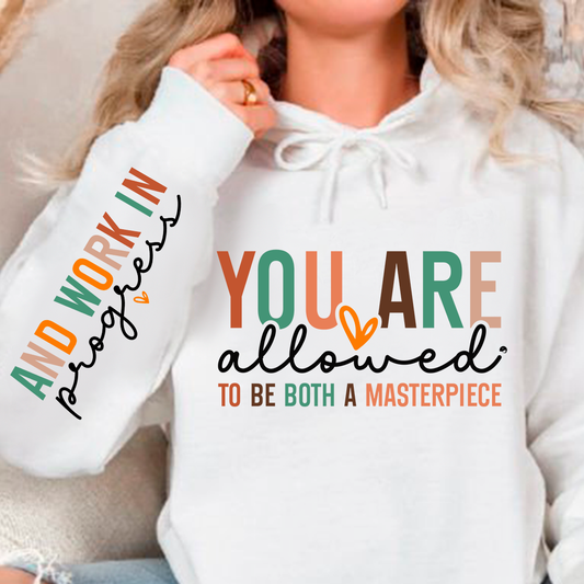 Bluza z kapturem You are allowed 