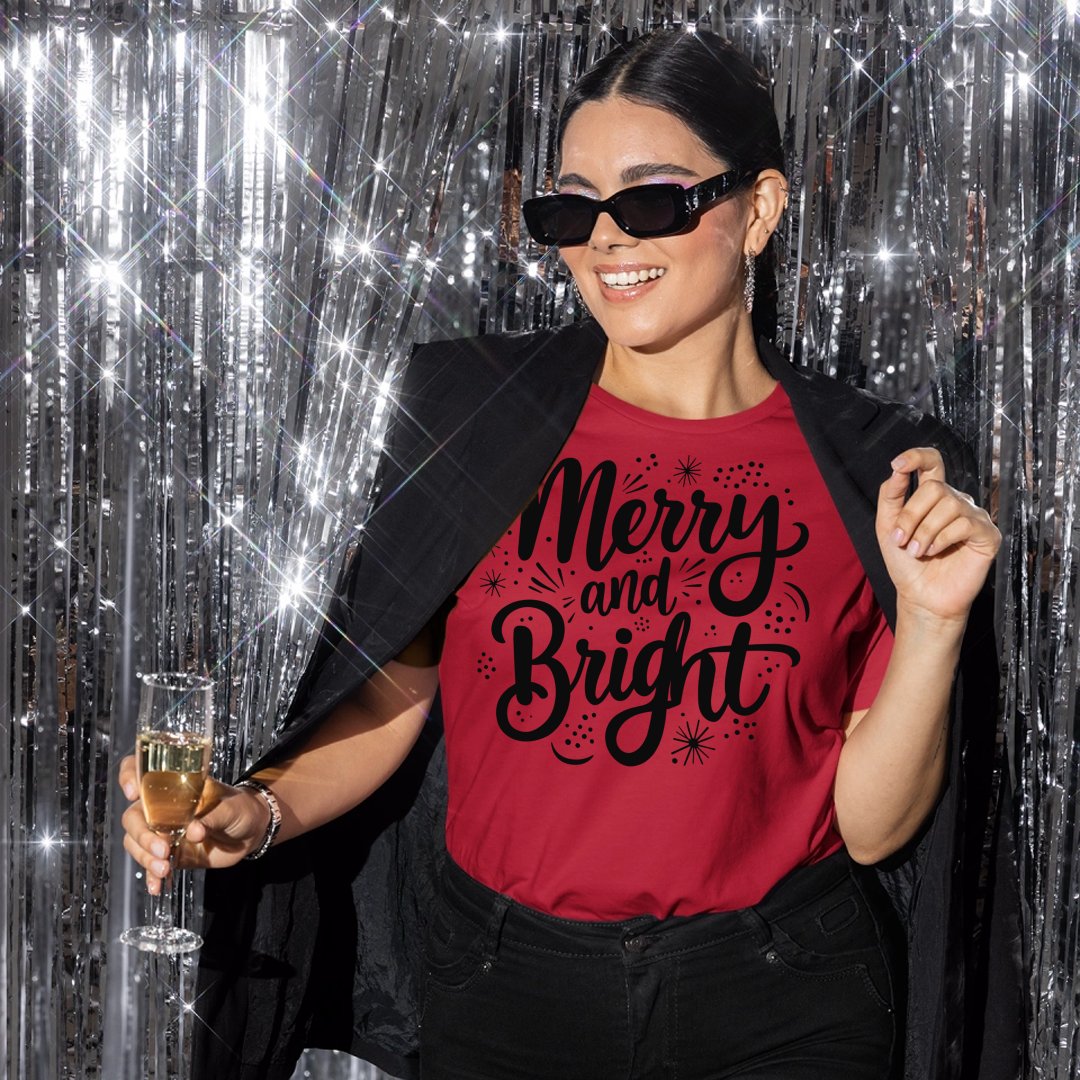 Koszulka Merry & Bright