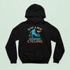 Bluza z kapturem Just A Boy Who Loves Cycling