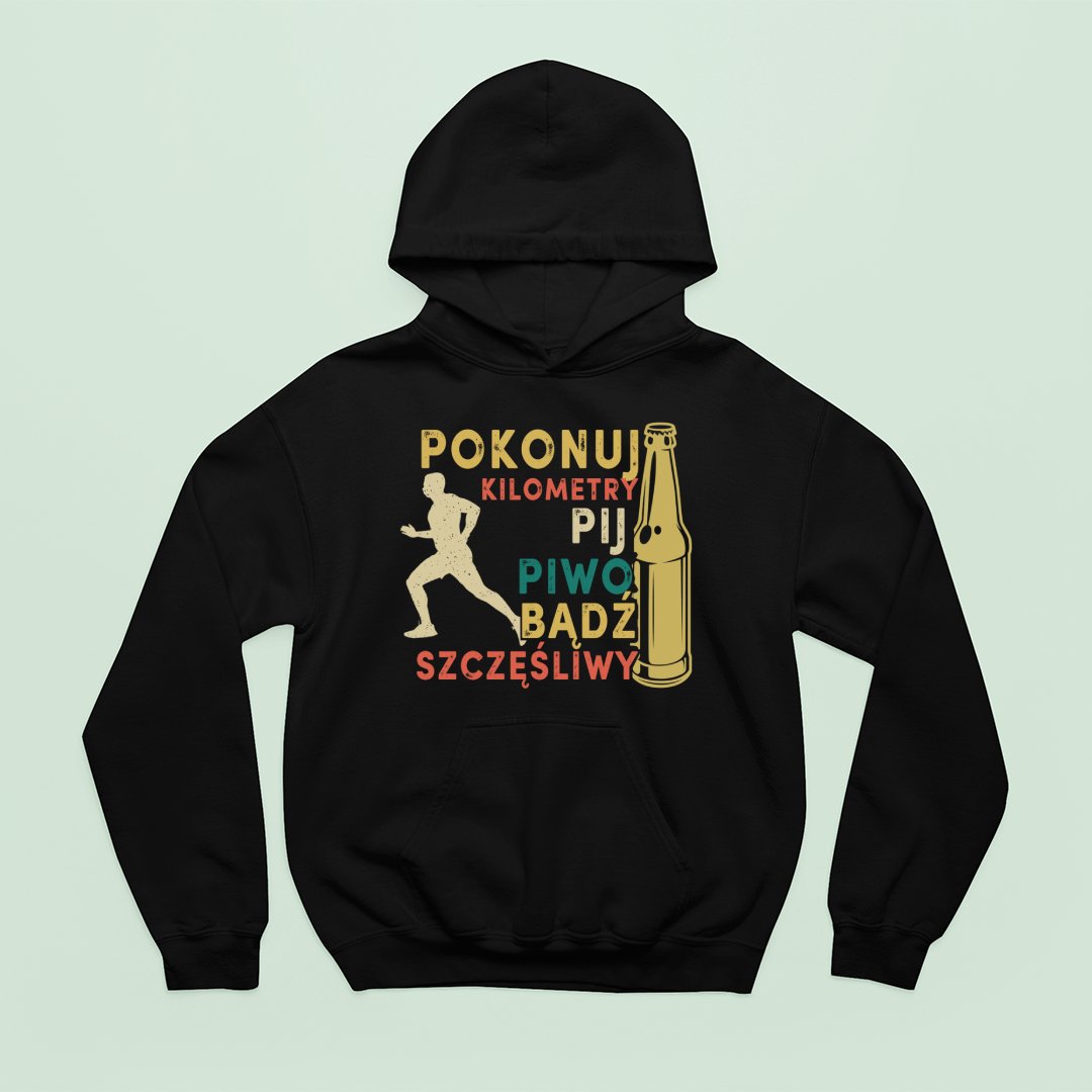 Bluza z kapturem Szczęśliwy