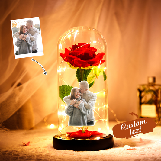 Lampa na Dzień Babci - prezent dla babci z personalizowanym zdjęciem