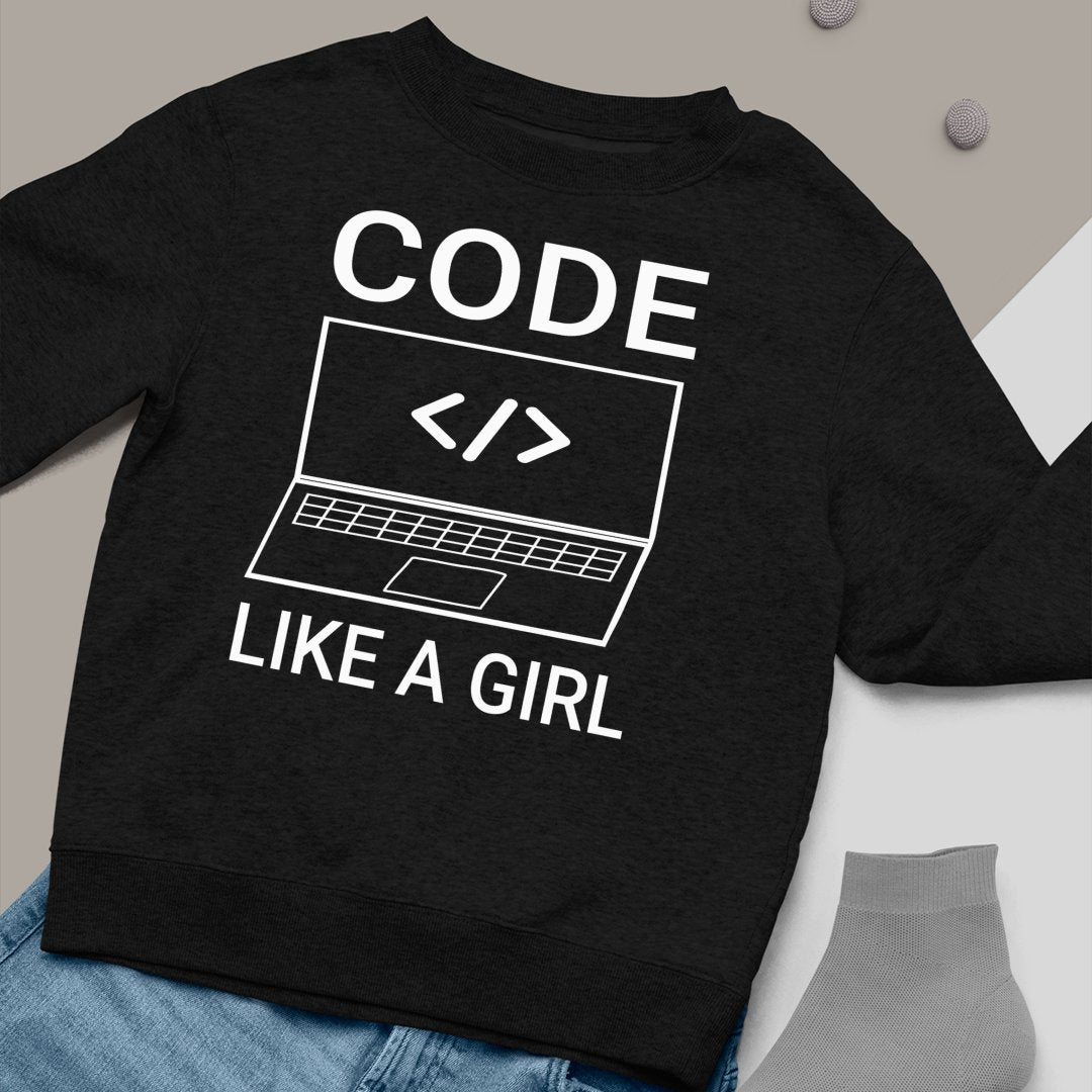 Prezent Dla Programistów Bluza Unisex Code Like A Girl