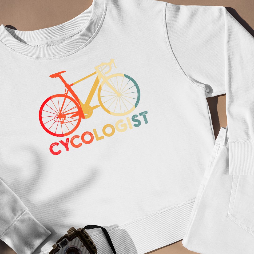 Bluza Unisex Cyclocross Retro Bicycle Retro