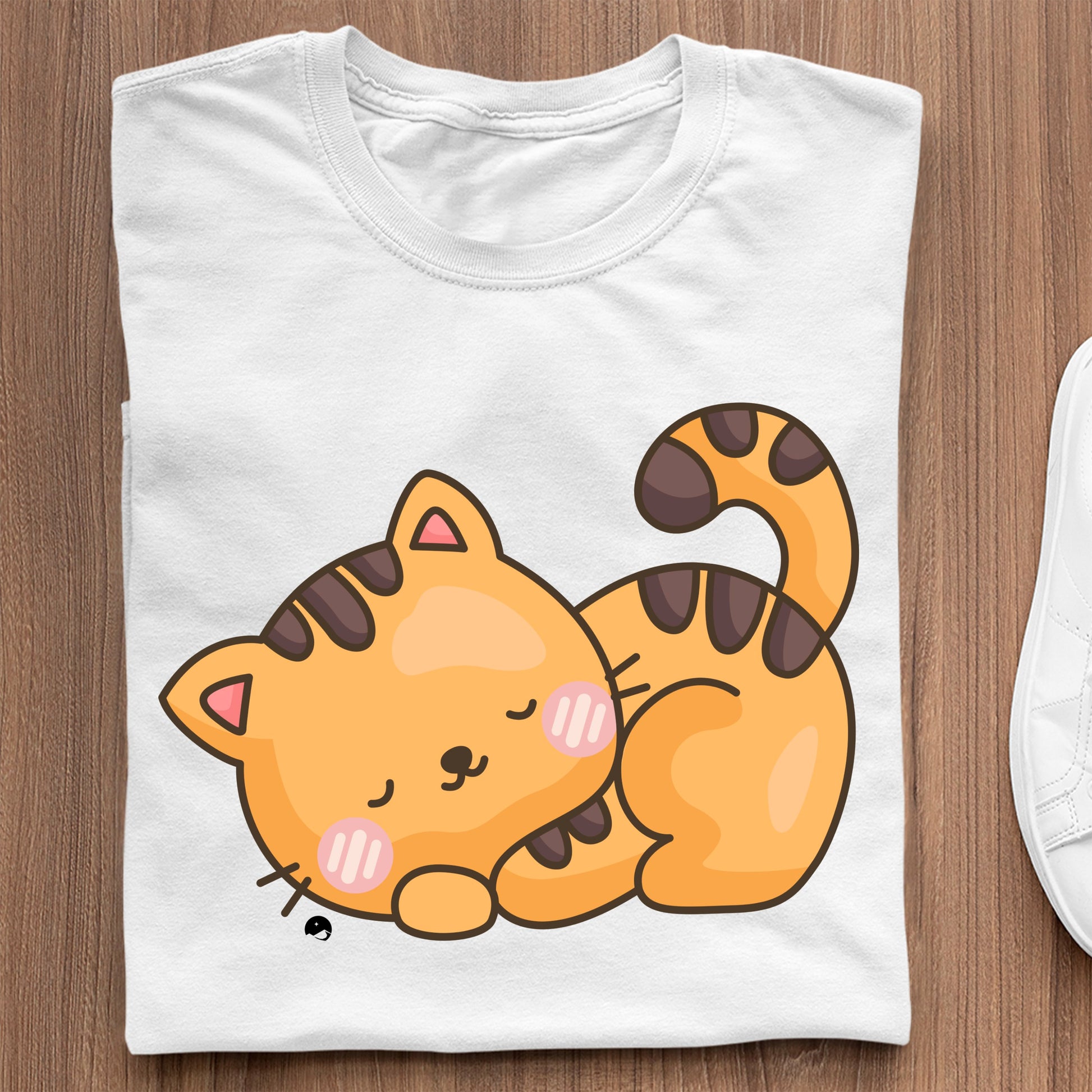 Koszulki Z Napisami Męskie Cute Cat