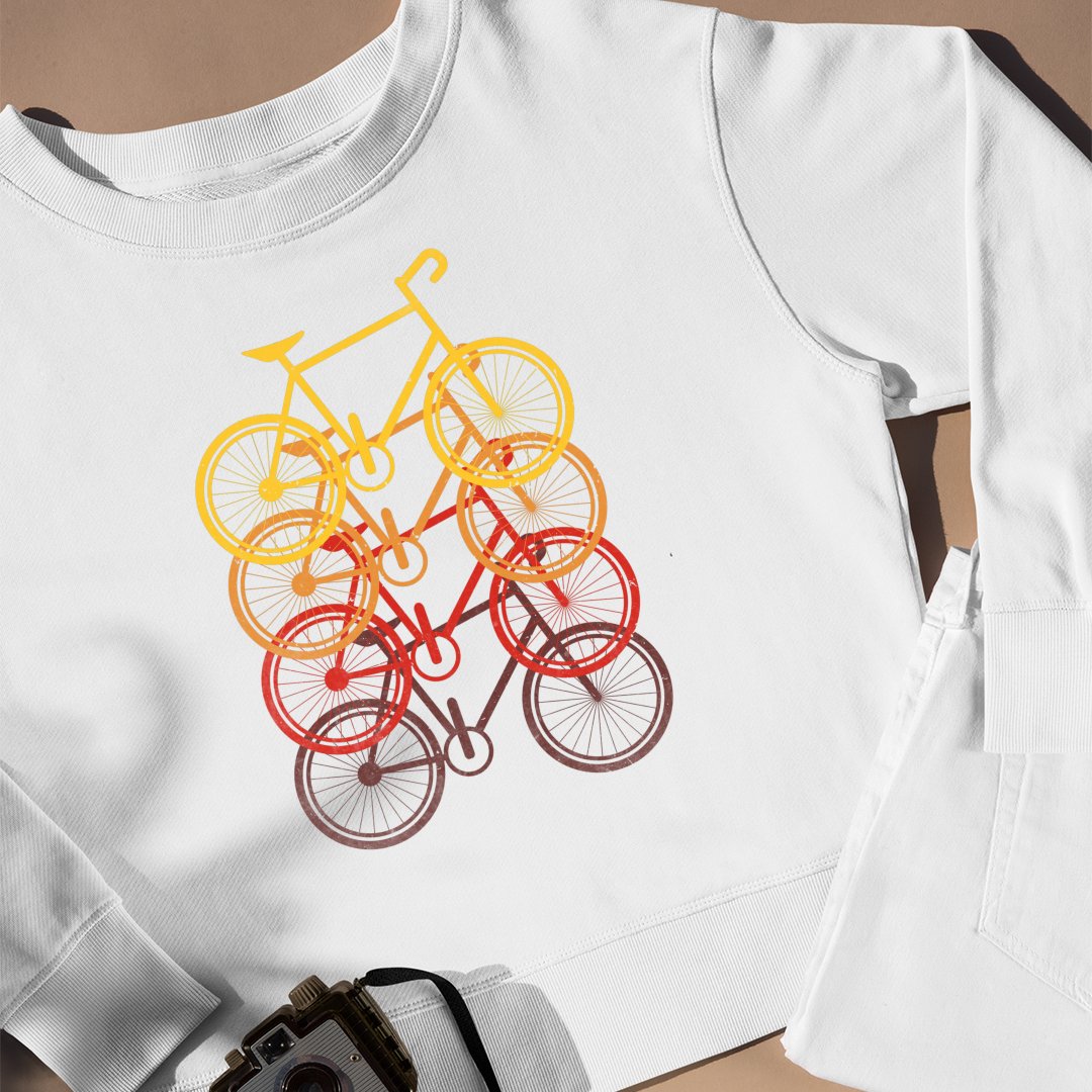 Bluza Unisex Bicycle Retro