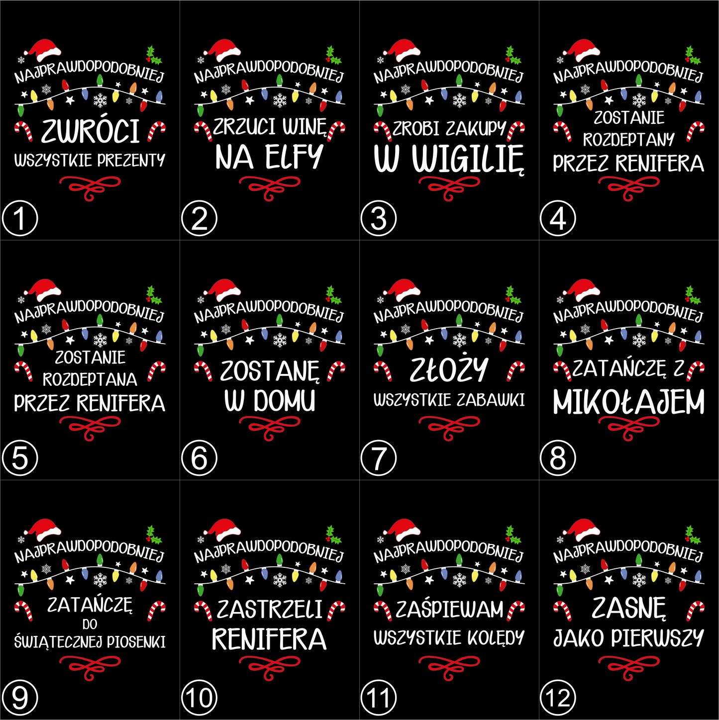 461 Najprawdopodobniej będę niegrzeczny wobec Świętego Mikołaja
