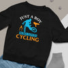 Bluza Unisex Just A Boy Who Loves Cycling