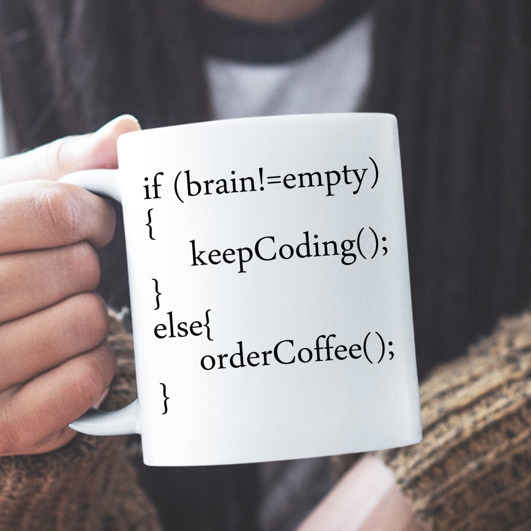 Prezent Dla Młodego Programisty Kubek Keep Codeing, Order Coffee