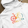 Bluza z kapturem Cyklista