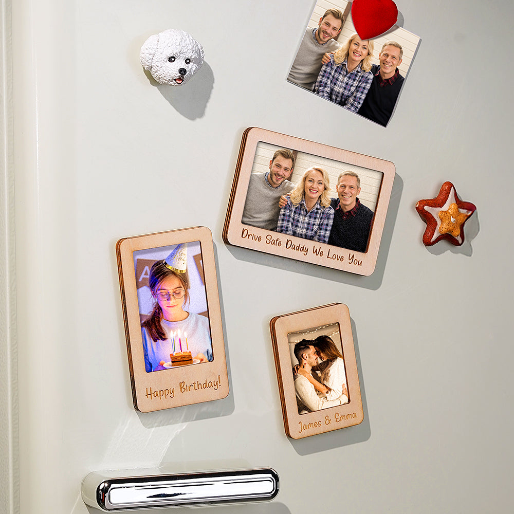 Personalizowana ramka na zdjęcie z klipsem do osłony przeciwsłonecznej