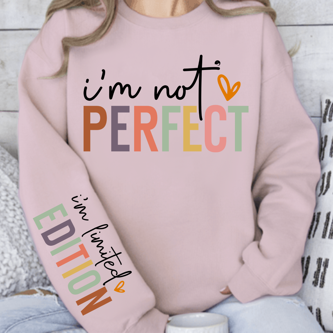 Bluza Unisex I'm not perfect