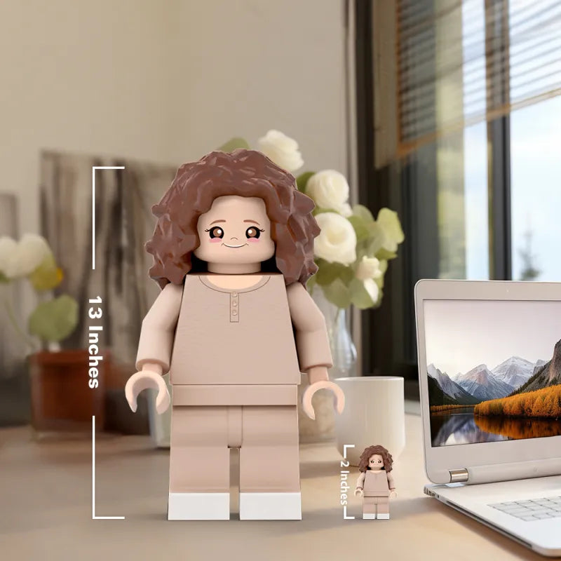 Personalizowana figurka 3D dla córki, prezent na urodziny, z podobizną